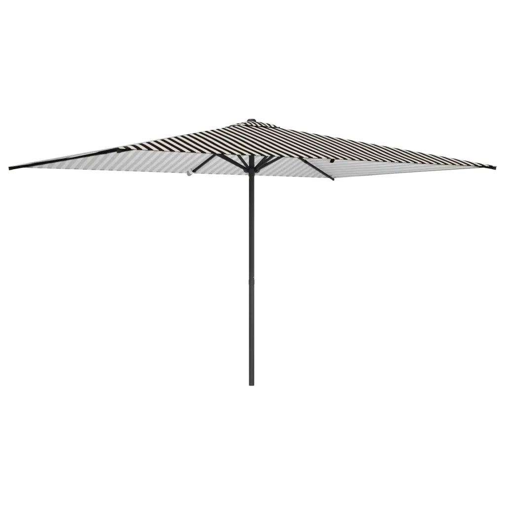 Ombrello da giardino 200 x 300 cm Poliestere Rettangolare 42036175