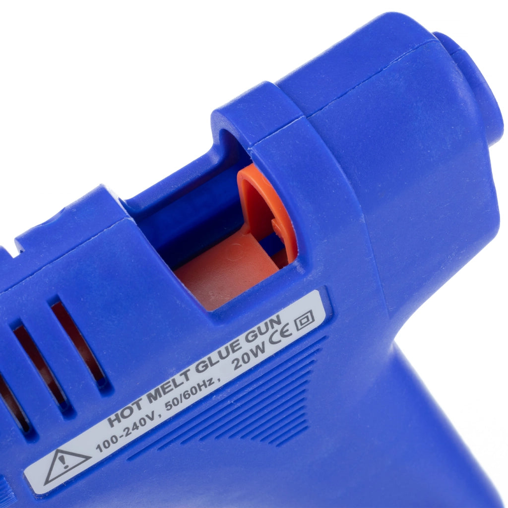 Pistola Colla a Caldo CreatiFix MiniStick 20W – Leggero e Sicuro | Ø 7 mm | Per Bambini, Decorazioni, Scrapbooking