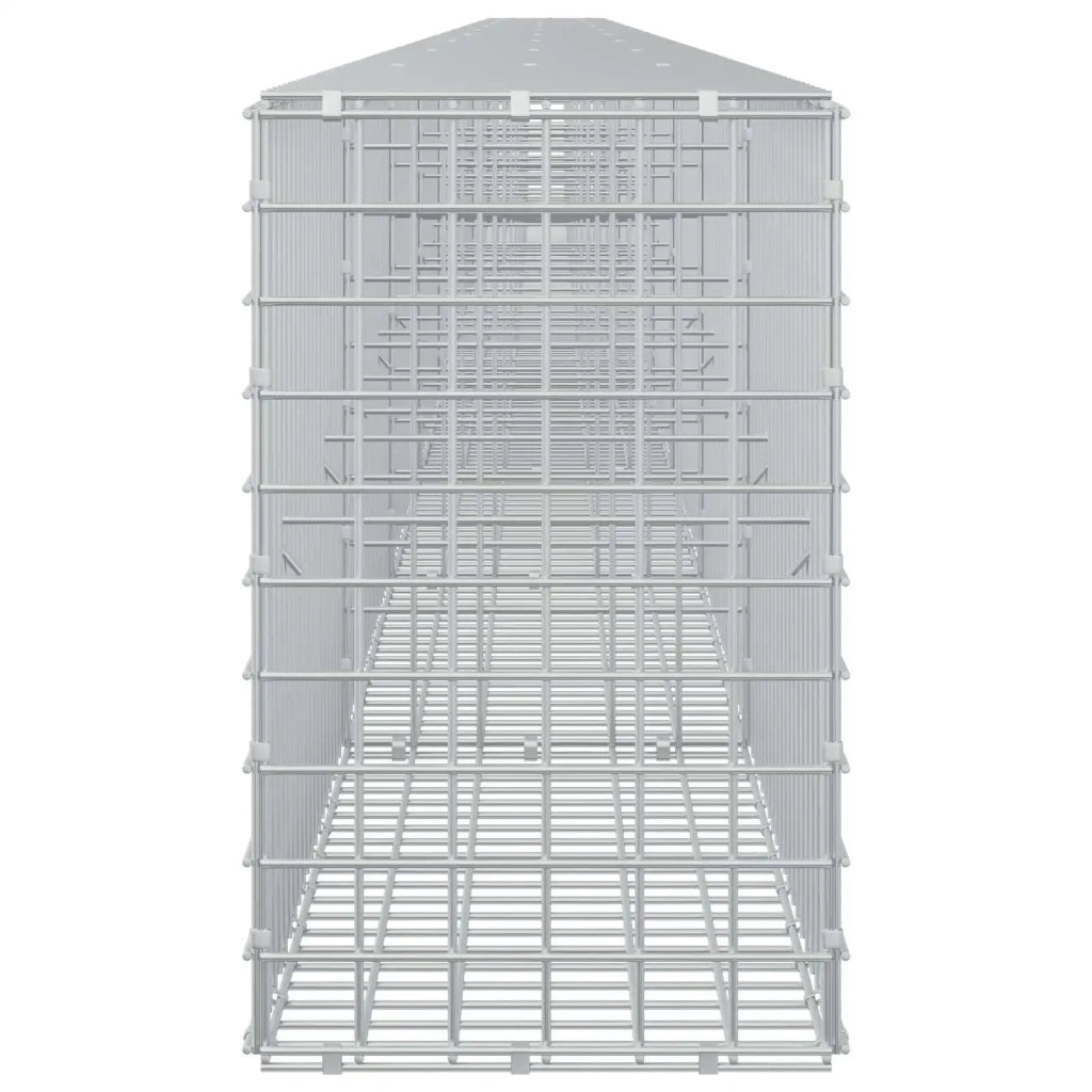 Gabione con filo da 5 mm e rete da 5x5 cm 950x30x50 cm 3464149
