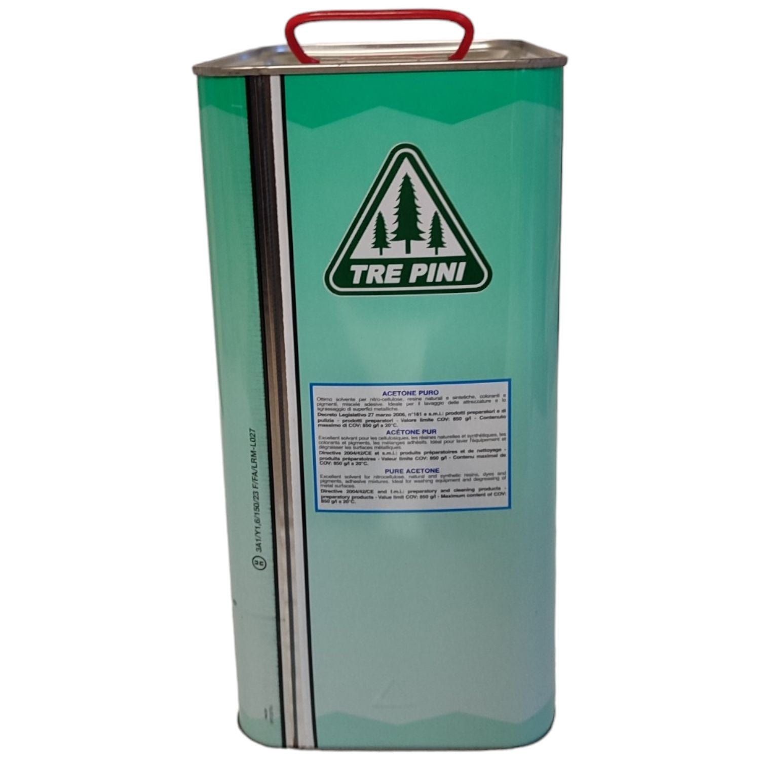 ACETONE PURO 5 LT TRE PINI
