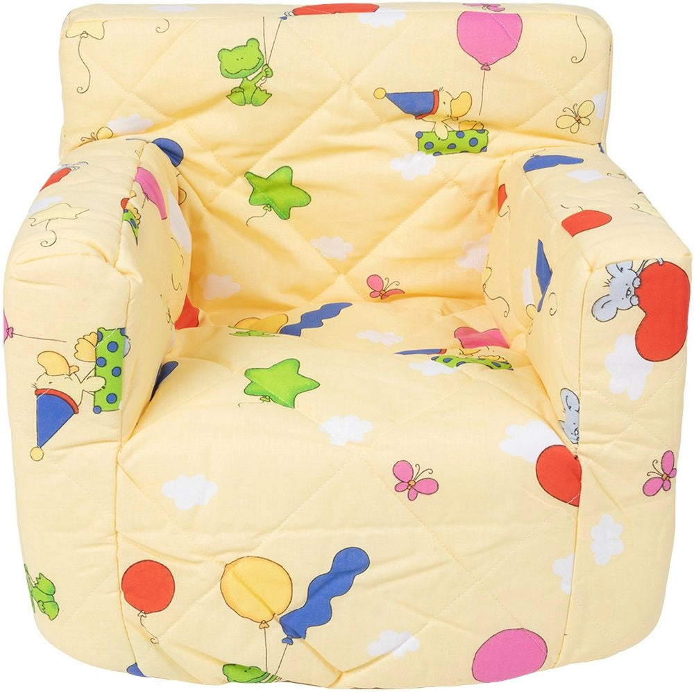 Poltroncina Bimbi in cotone morbido e sfoderabile