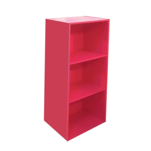Libreria componibile .42x29x89h diversi colori Colore: rosso