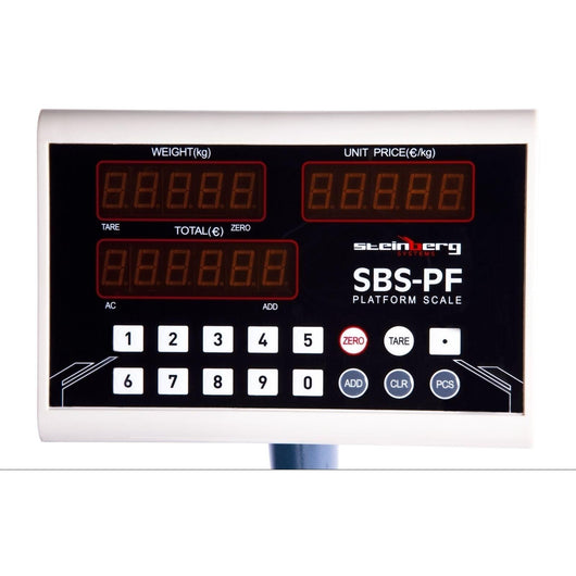 Bilancia digitale professionale a piattaforma 100kg/10g 3414149