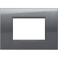 Living Light - Placca 3P Acciaio - LNA4803AC