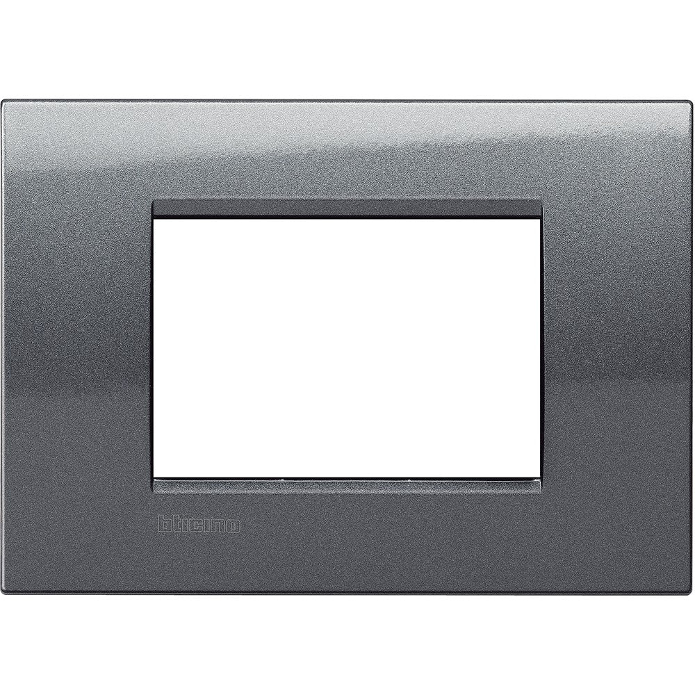 Living Light - Placca 3P Acciaio - LNA4803AC