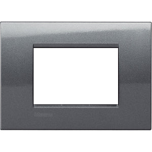 Living Light - Placca 3P Acciaio - LNA4803AC