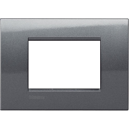 Living Light - Placca 3P Acciaio - LNA4803AC