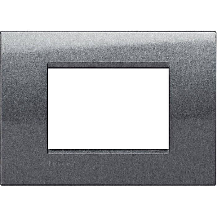 Living Light - Placca 3P Acciaio - LNA4803AC