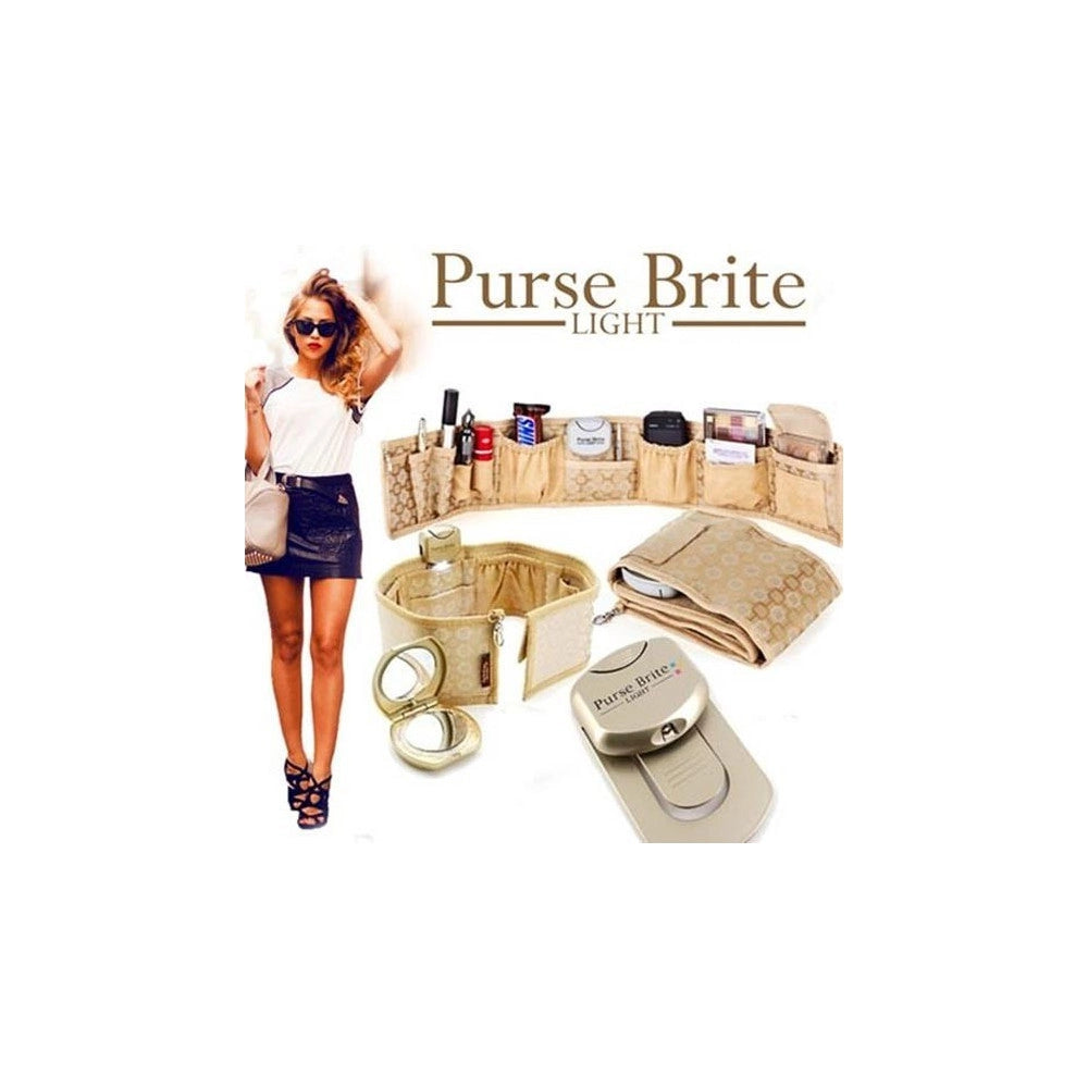 Trade Shop - Organizer Organizzatore Per Borsa E Valigie Purse Brite Con Led Cintura Ordybag -
