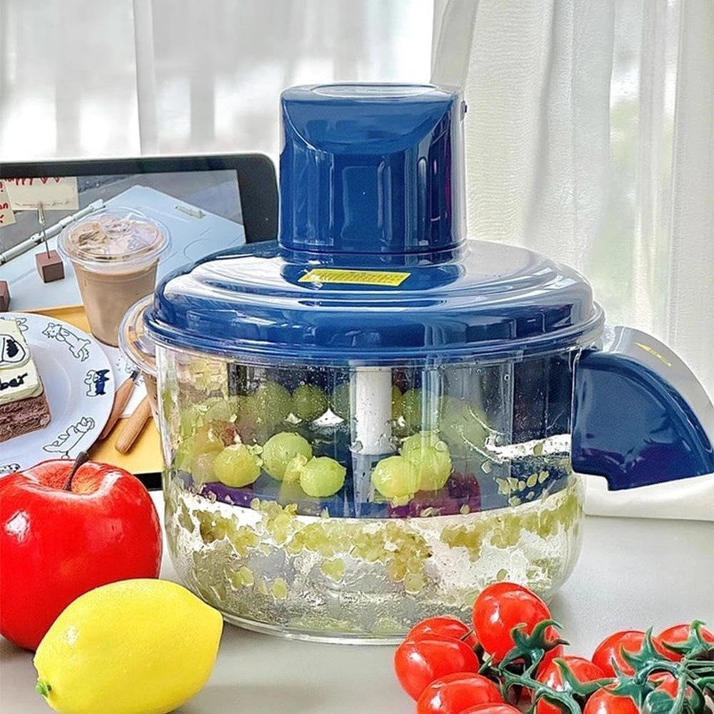 Trade Shop - Sbucciatrice Elettrica Automatica Ricaricabile Intelligente Per Frutta Verdure Uva Aglio -
