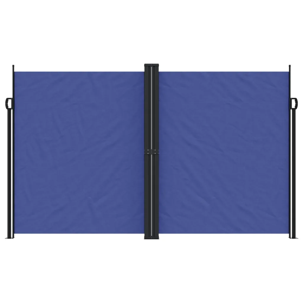 Tenda da Sole Laterale Retrattile Blu 200x600 cm