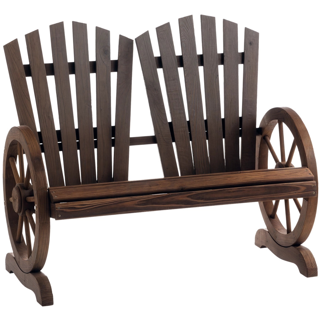 Panchina da Giardino in Legno ¨C zephmum ¨C 108x66x95cm Colore Legno