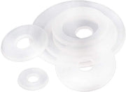 Slittringhe Nylon 100 pezzi - Paccaggio morbido - Slittringhe in plastica - Isolamento - Resistenti all'usura - Resistente alla corrosione - Slittringhe inferiori