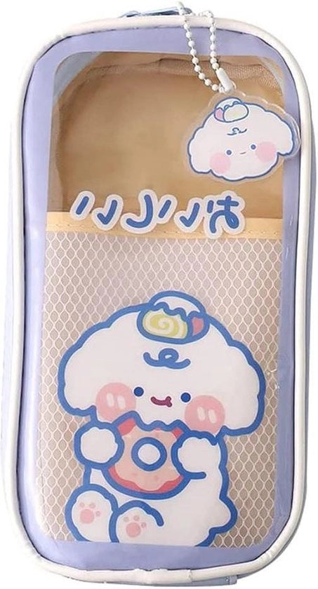 Etui per coniglio da disegno - Etui per matite di grande capacità per ragazze adolescenti - Scorte scolastiche kawaii.