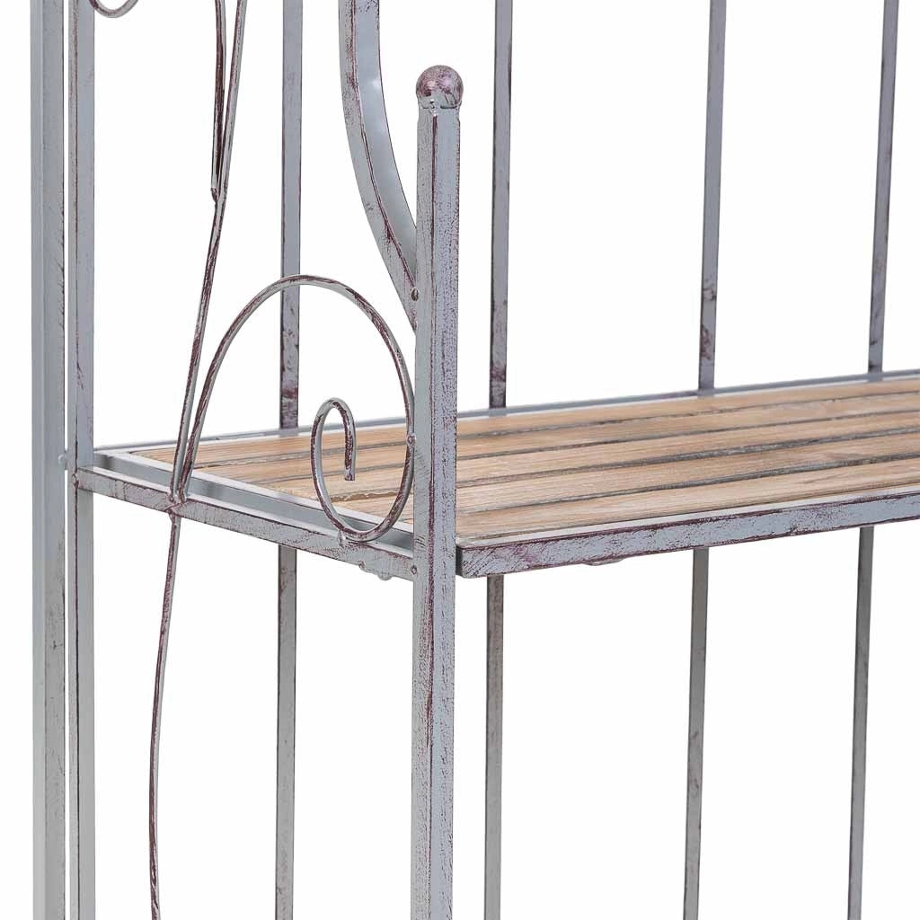 Mensola espositiva beige, 73x36x176h cm