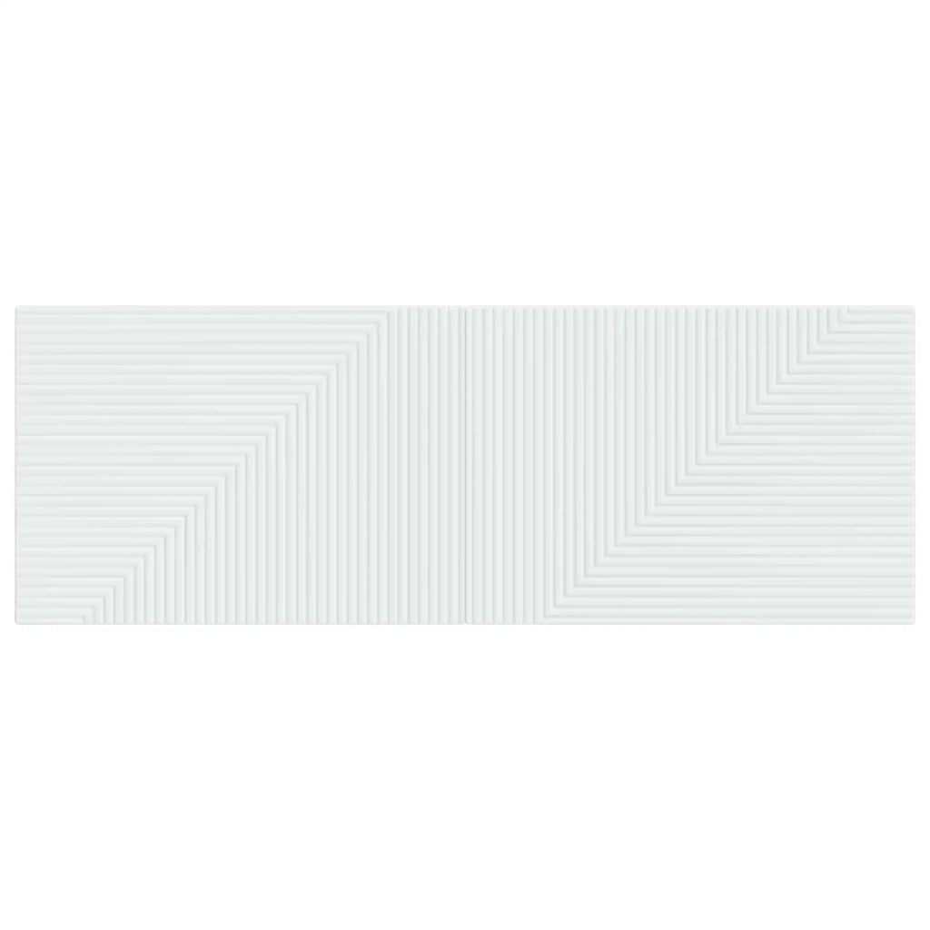 Testiera da Muro HAARLEM Bianco Legno ingegnerizzato 896955