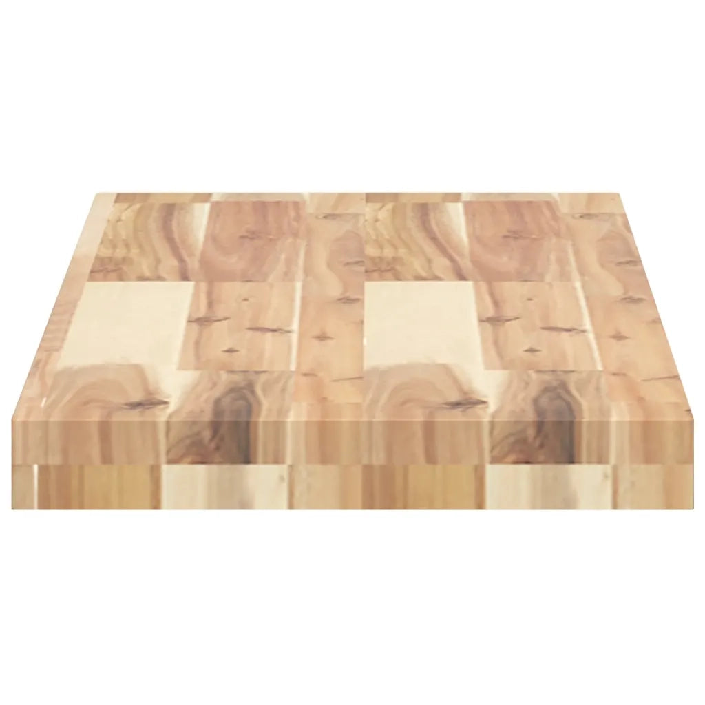 vidaXL Mensole da Parete 3 pz 100x30x4 cm Legno Acacia Non Trattato