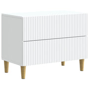 Armadio da Notte Bianco 62 x 34,5 x 48 cm Legno ingegnerizzato 894545