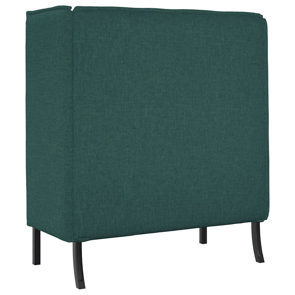 Divano alto 101cm Verde scuro Tessuto 42010837