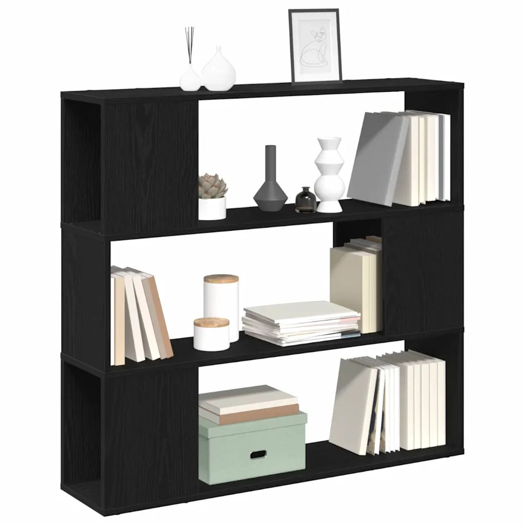 Set mobile TV | Armadietto TV | Mobile Porta TV Rovere Nero 100 x 24 x 94 cm Legno multistrato
