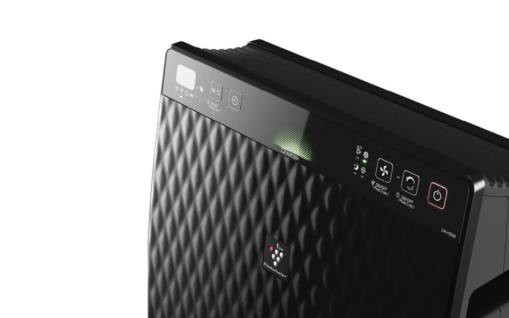 Sharp UA-HG30E-B purificatore 21 m² 48 dB 27 W Nero