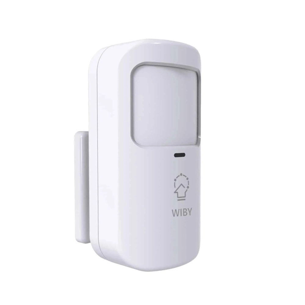 Trade Shop - Rilevatore Di Movimento Senza Fili Sensore Per Porta Finestra Allarme Casa Zx-p10 -