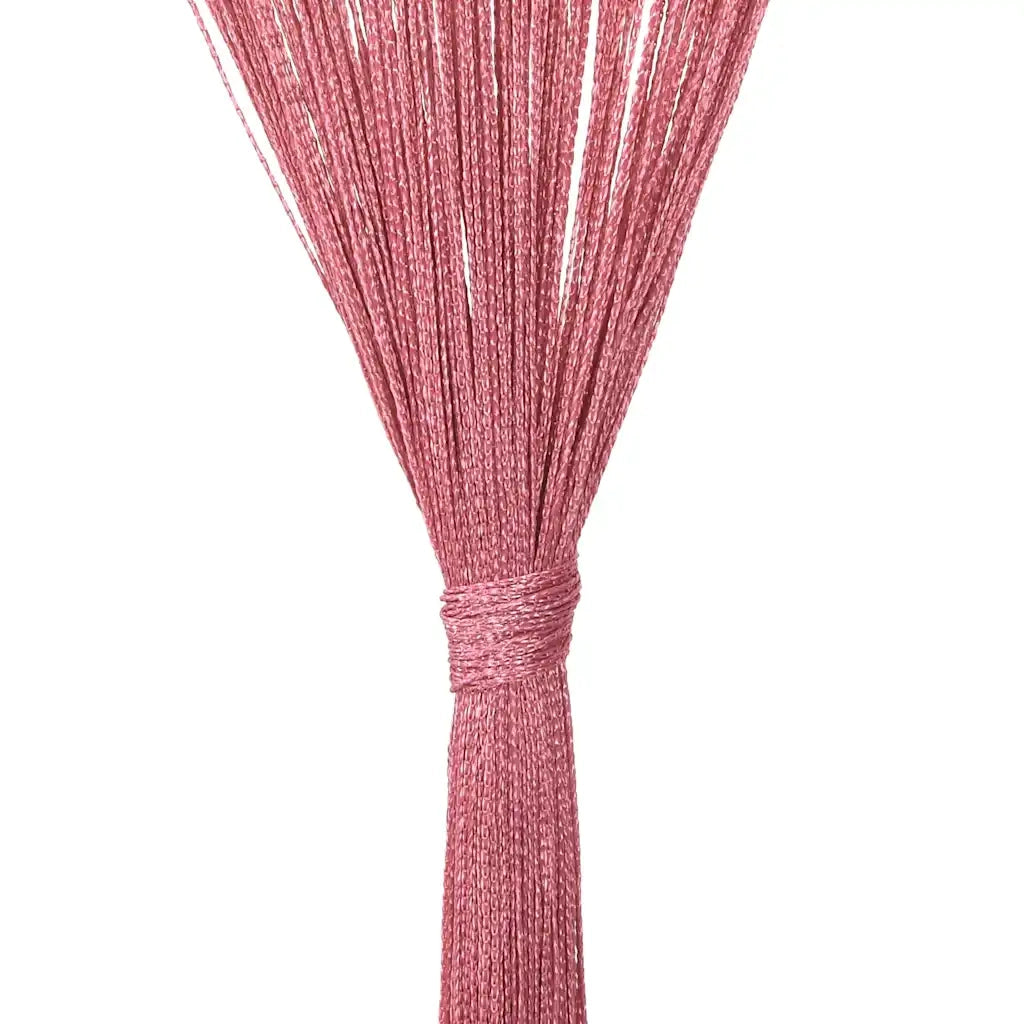 vidaXL Tende a Filo 2 pz Rosa 100x250 cm