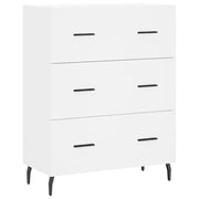 Credenza | Madia | Buffet da pranzo | Armadio da pranzo Bianca 69,5x34x90 cm in Legno Multistrato