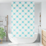 Tenda a Rullo Doccia 130x240 cm Larghezza Tessuto 126 cm 4014883