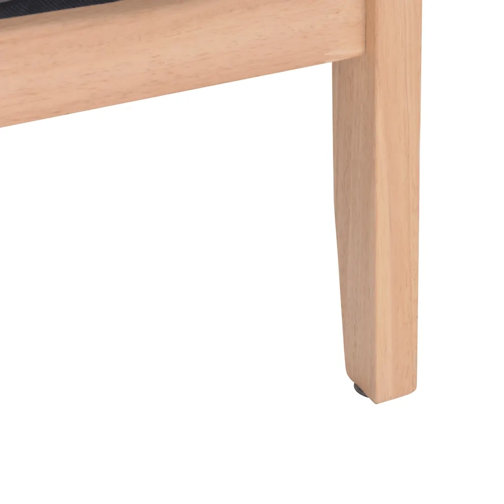 Poltrona-Divano Sedia-Poltroncina Grigio Scuro in Tessuto 891258