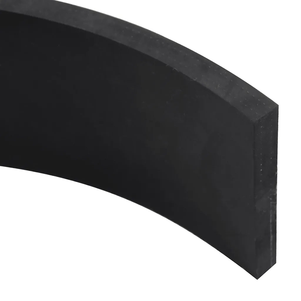 Bordo in Gomma per Spazzaneve Nero 80x8x1 cm 4103509