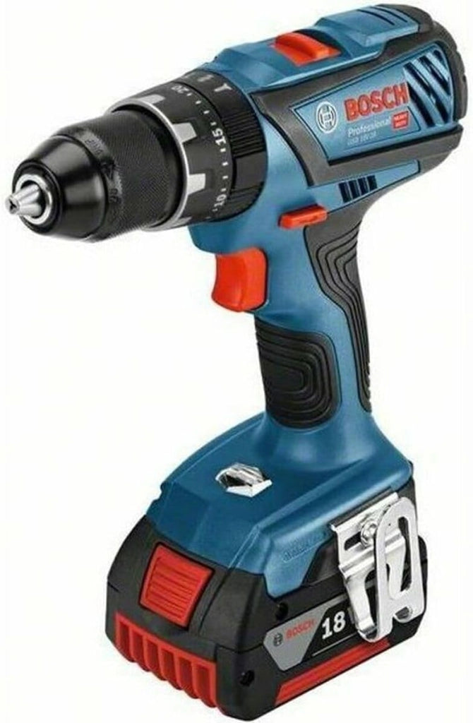 Bosch Professional 06019H4008 Trapano Avvitatore Edizione Amazon a Percussione Gsb 18V-28, in L-Boxx, 18 V