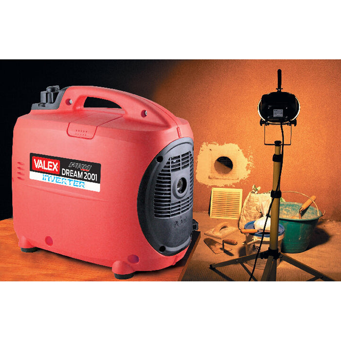 GENERATORE DI CORRENTE MONOFASE SILENZIATO INVERTER 1,1KW DREAM 2001 VALEX