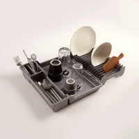 thermos con tazza di plastica e vetro a chiusura ermetica