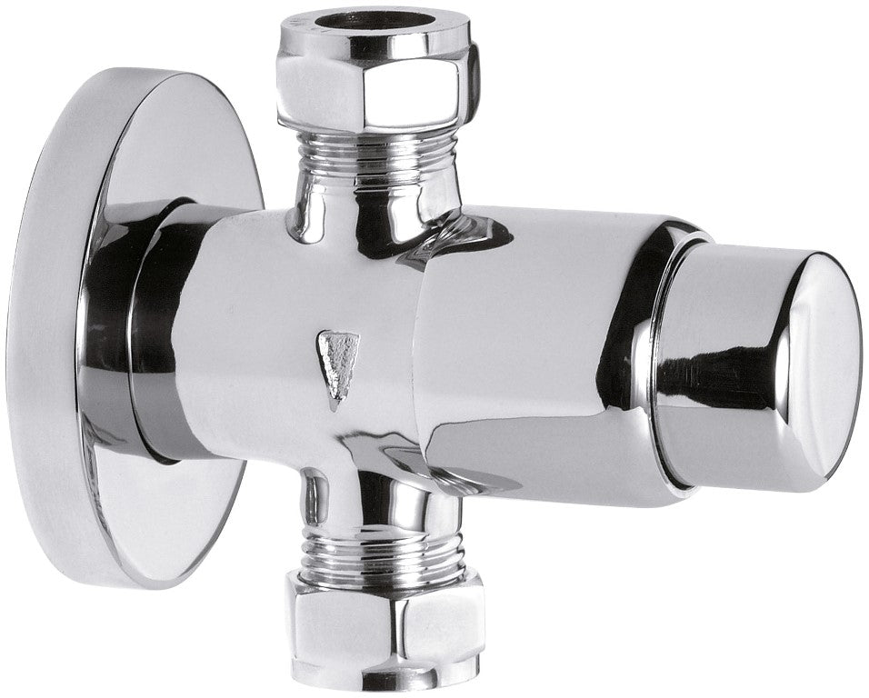 Rubinetto temporizzzato a pulsante per doccia esterno