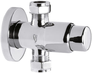 Rubinetto temporizzzato a pulsante per doccia esterno