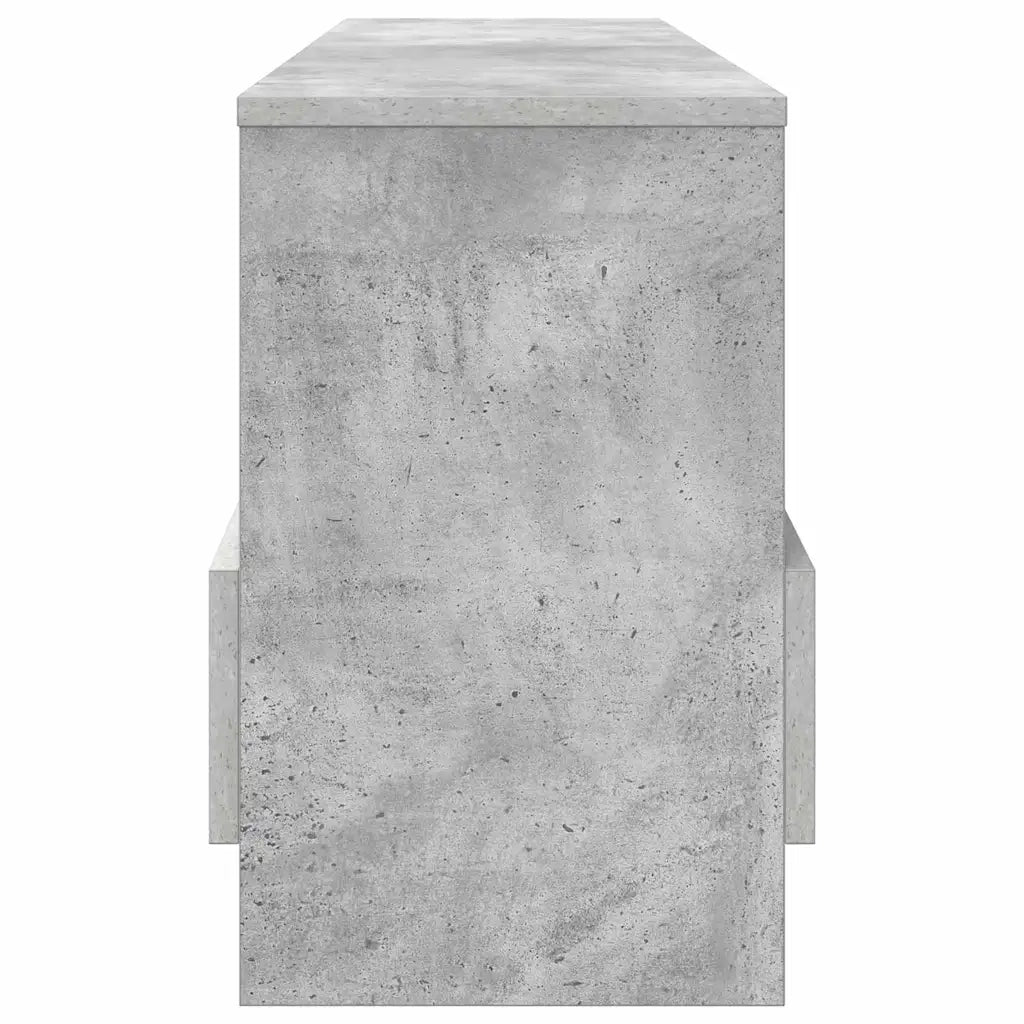 Scaffale per riviste Grigio cemento 102 x 30 x 45 cm CFW7502544
