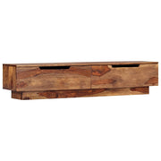 Pratico mobile porta TV/credenza di design 145 cm legno massello di sheesham 2502076