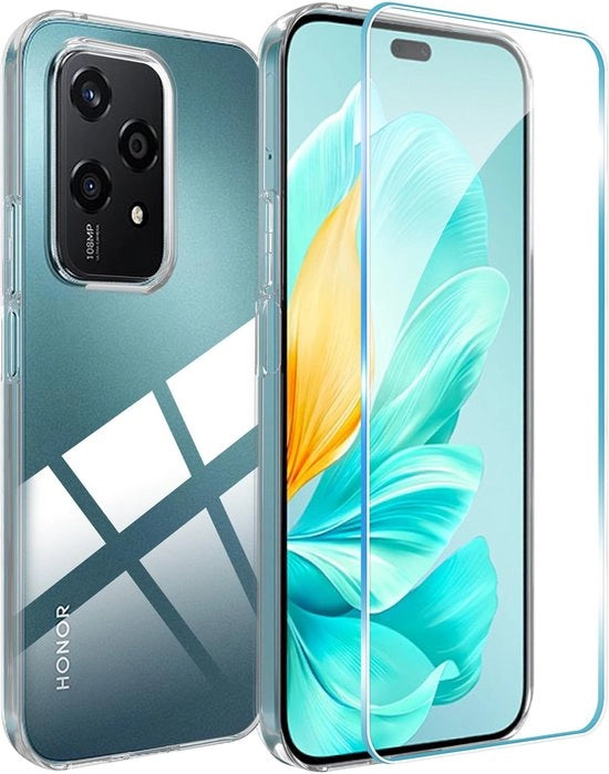 Coprioggetto trasparente per Honor 200 Lite - Display coprioggetto ultra trasparente - Protezione morbida contro cadute e polvere - Trasparente - G
