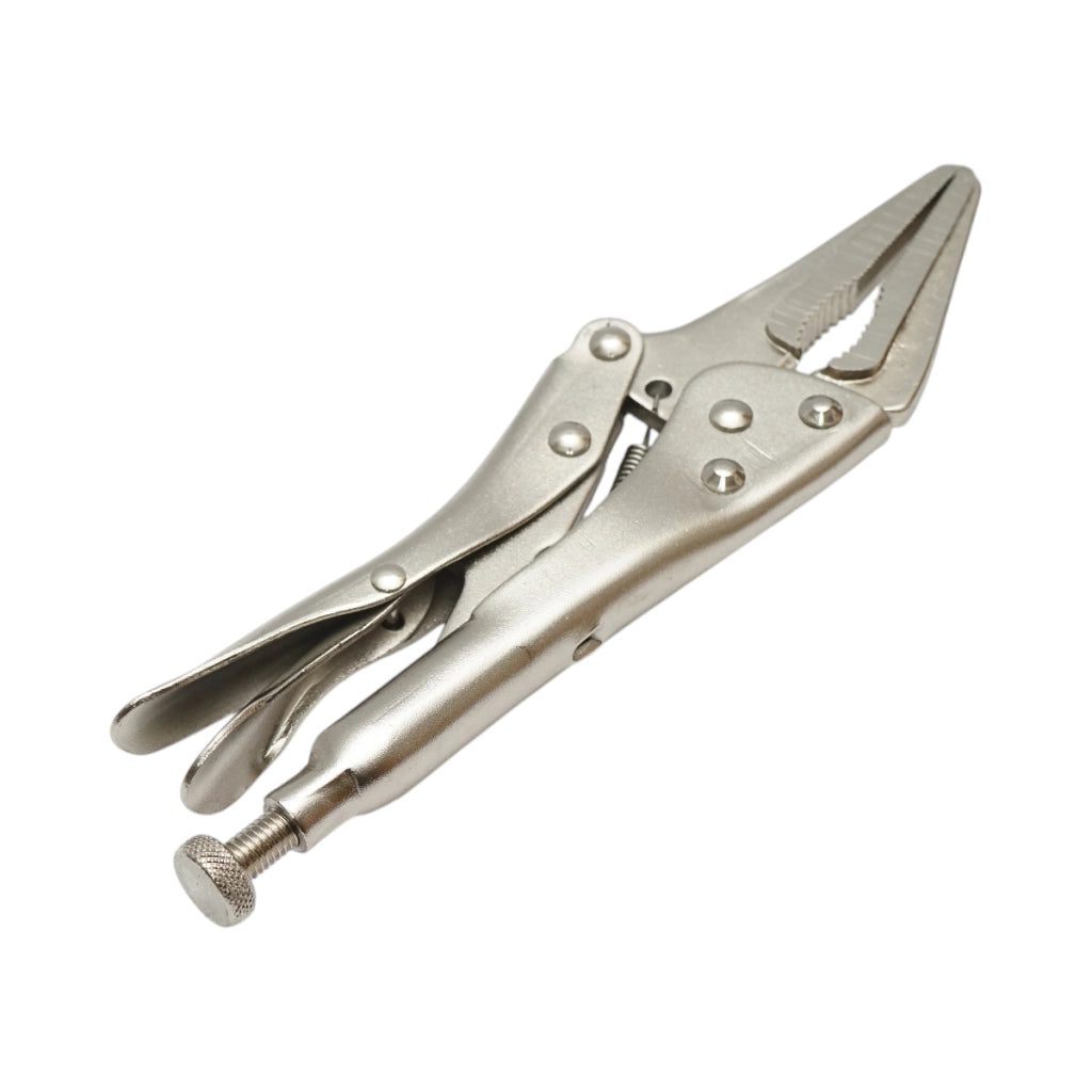 Pinza autobloccante con ganasce curve a V, 250 mm, acciaio Cr-V