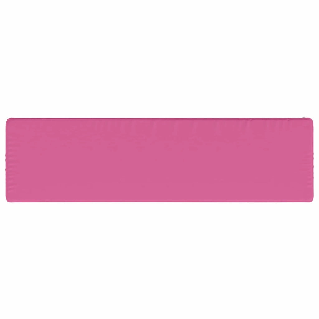 Cuscini per Panchina a 2 Pezzi VUGHT 2 pcs 100% Poliestere Rosa 950579
