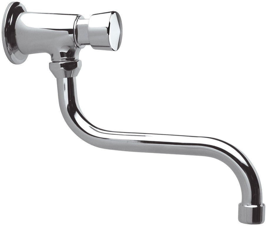 Rubinetto a s frontale temporizzato - serie tempor