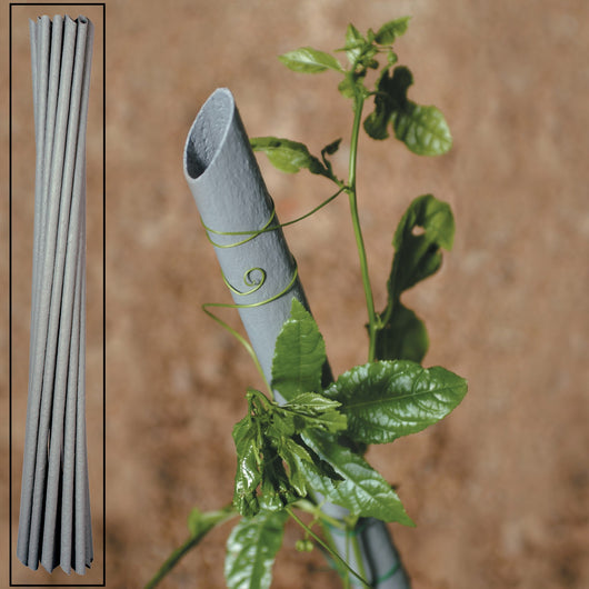 tutore canna in plastica/pvc per piante ortaggi paletto vigna diametro 27x2 cod:ferx.13751