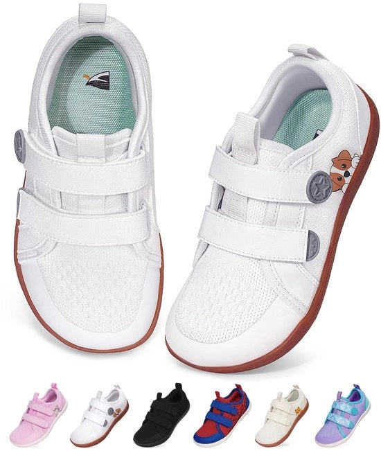 Scarpette per bambini - Scarpe per bambini - Sneaker minimalista - Scarpe da sentiero antiscivolo - Pantofola morbida - Chiusura con elastico - Scarpa minimalista