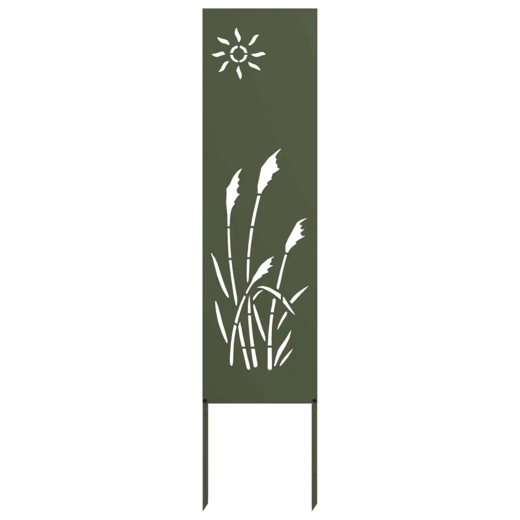Schermo per privacy in giardino Oliver verde 32 x 140 cm 876206