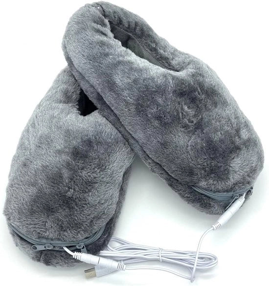 Schiene Elettrica a Batteria con Riscaldamento a USB - Caldaia per Piedi / Calzini Riscaldanti / Pantofole Elettriche - Ideale per Casa, Lavoro, Inverno & Comfort del Calore