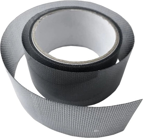 Tape di riparazione per finestre e porte - 2M - Plakband per muggengaas - Plakband per finestre - Tape per riparazione - Tape per vliegengordijnen - Strumenti per muggengaas - per il riparare di finestre e porte - 2M