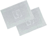 Set di asciugamani da bagno 2 pezzi, asciugamano da bagno in cotone 100%, asciugamano da bagno per la doccia e asciugamano da bagno, 600 g/m², 50 x 70 cm, grigio