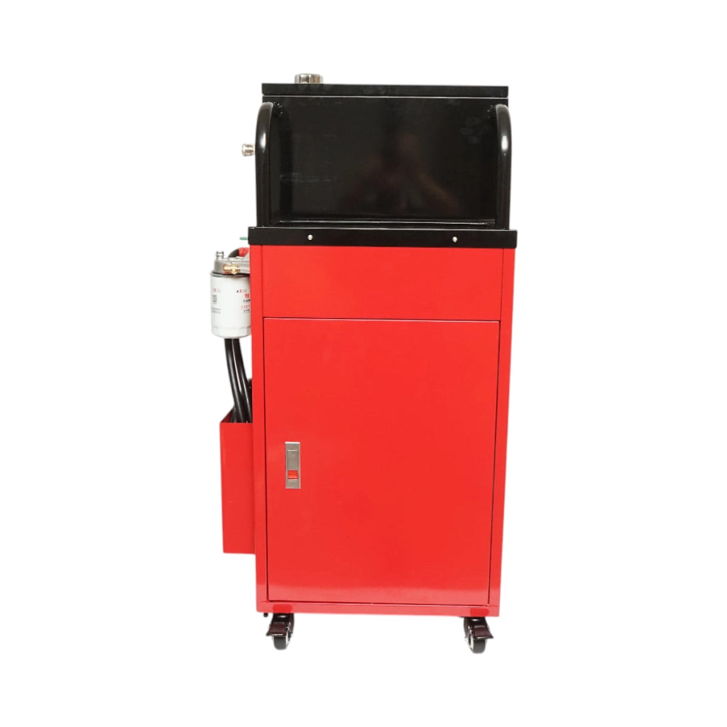 Cambio olio automatico 220V, doppio serbatoio 25L, pressione max 10 bar