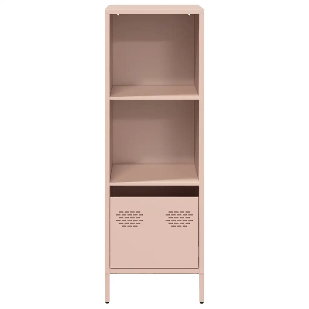 Credenza | Madia | Buffet da pranzo | Armadio da pranzo Rosa 35x39x103,5 cm in Acciaio